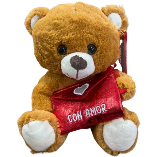 Peluche oso con sobre te amo 1649